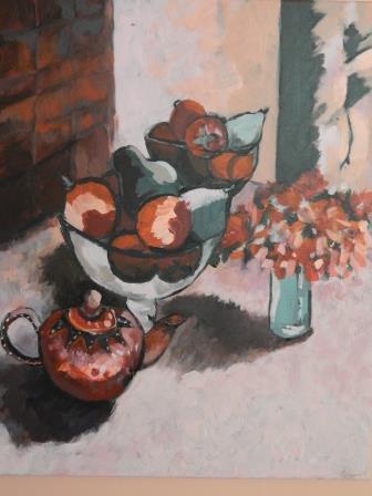 Kitchen bench  Acrylic  Commendation Port Community Art 2013 